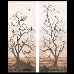 Decorative Wall Tile Set (60X150) BIRD AB