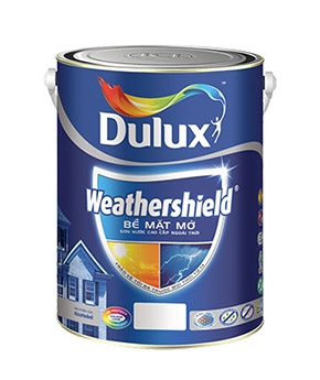 Sơn Ngoại Thất Dulux Weathershield Bề Mặt Mờ